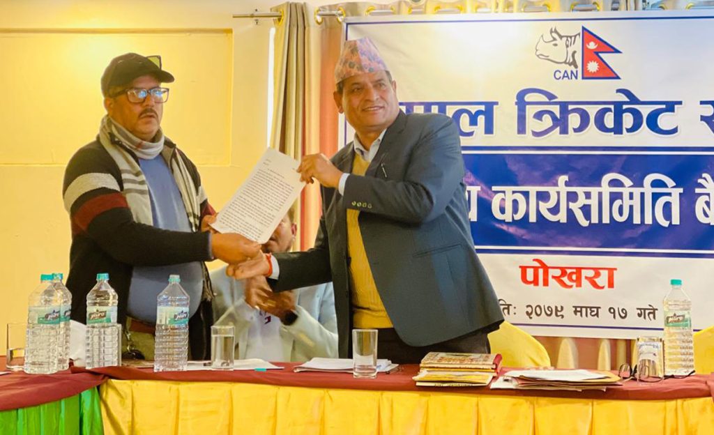 क्रिकेट संघका सात केन्द्रिय सदस्यले अध्यक्ष चन्दको लिखित रुपमै राजिनामा मागे