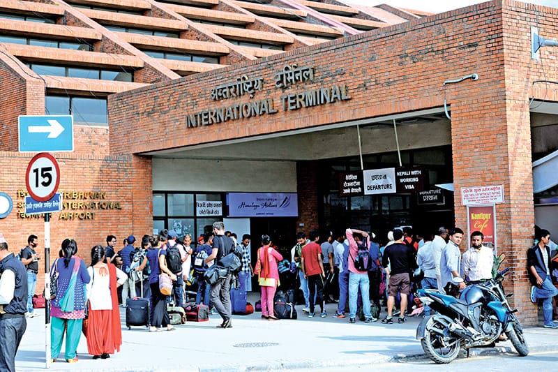 क्रोसिया जान लागेका २२ जना युवा मुख्य एजेन्टसहित त्रिभुवन अन्तर्राष्ट्रिय विमानस्थलबाट पक्राउ