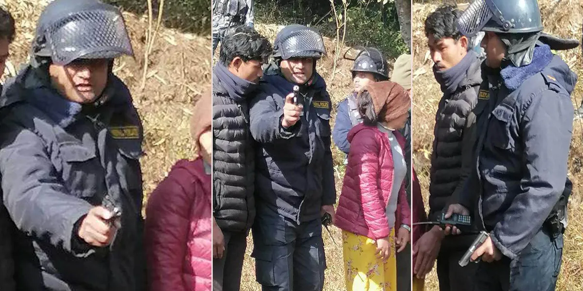 शंखरापुर सबस्टेसनबिरुद्ध आन्दोलित स्थानीयलाई प्रहरी इन्स्पेक्टरले किन गोली ताके ?