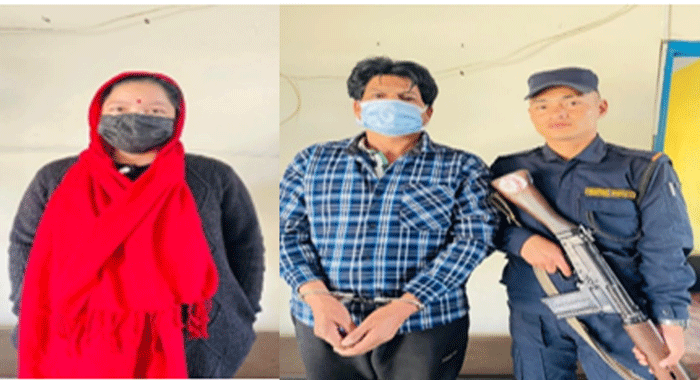 २० वर्षीया युवती भारतमा लगेर बेचेको आरोपमा दाङका एक होटल संचालक दम्पत्ति पक्राउ