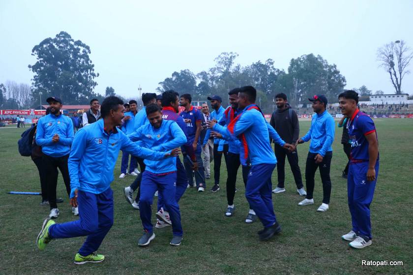 यूएईविरुद्ध नेपालको जित, विश्वकप छनोटमा प्रवेश