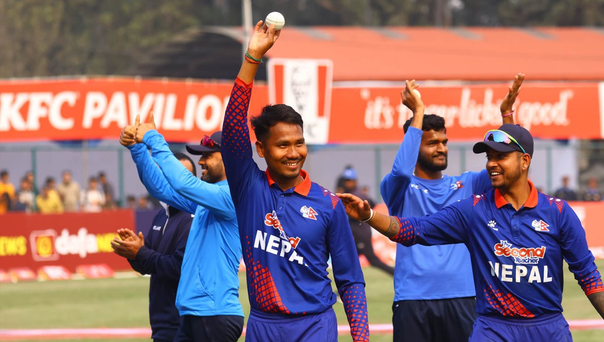 युएईमाथि नेपालको एकसय ७७ रनको फराकिलो जित, जोगायो एकदिवसीयको मान्यता