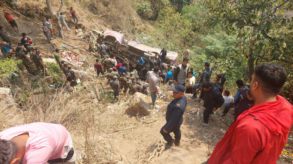 पाल्पामा बस दुर्घटना