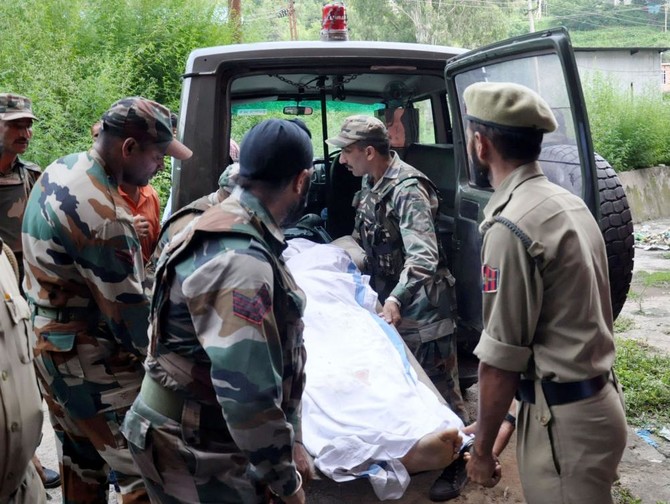 काश्मिरमा भारतीय सैनिकको मृत्यु