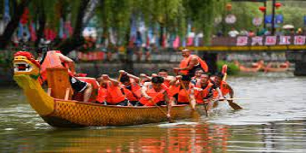 पोखरामा 'ड्र्यागन बोट रेस फेस्टिभल'