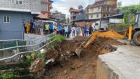 फिर्के खोलाको अतिक्रमित संरचना हटाउन पोखरा महानगरको अन्तिम सातदिने अल्टिमेटम