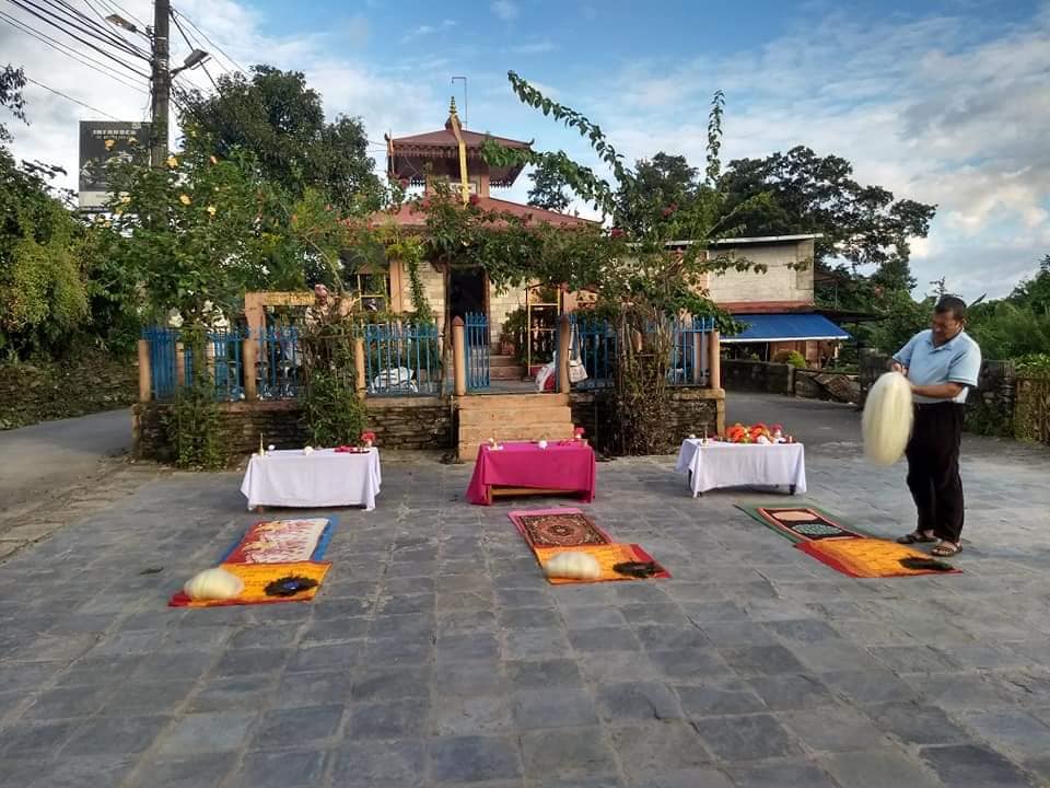पोखराको वाटुलेचौरस्थित कालिका मन्दिरमा बडादशैं भर दुर्गापूजा हुने