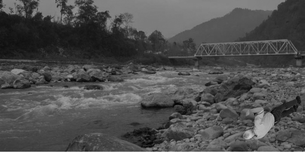 दरौंदी नदीको किनारमा भेटिएको मृत व्यक्ति