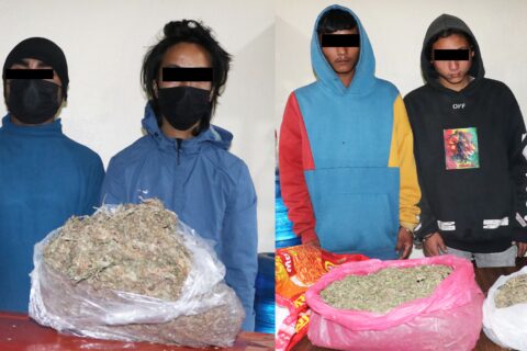 झन्डै तीन किलो गाँजासहित पोखराबाट चार जना युवा पक्राउ