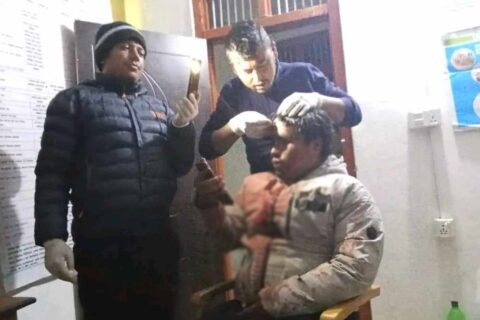 एकीकृत समाजवादी समर्थित युवासंघ प्युठानका अध्यक्षको टाउकोमा रड प्रहार