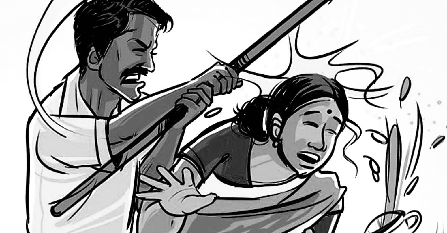 आफ्नै श्रीमतीको रडले हानेर हत्या