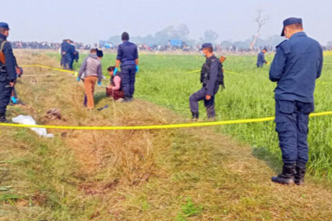 कुलोमा गाडेको अवस्थामा टाउको नभएको शव भेटियो