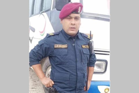 ड्युटीमा जाँदै गर्दा मोटरसाइकल दुर्घटनामा परेर प्रहरी हवल्दार खड्काको मृत्यु