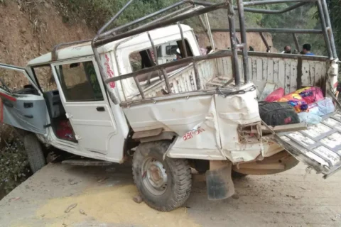 स्याङ्जाको वालिङमा जिप दुर्घटना : घाइते नौमध्ये पांच जनालाई पोखरा ल्याइदै