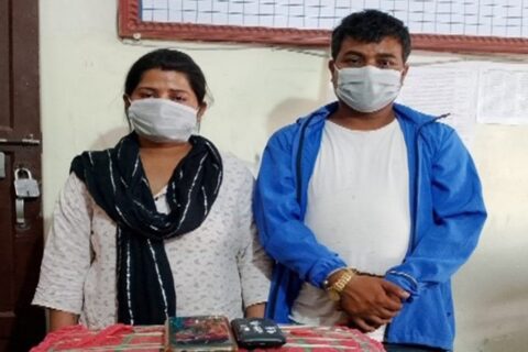 अटोरिक्शामा गाँजा आपूर्ति गर्ने बाराका एक दम्पत्ति रौतहटबाट पक्राउ