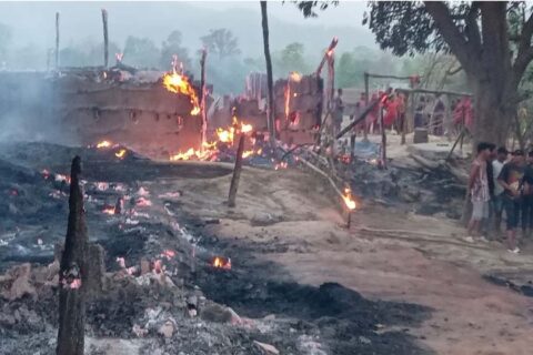 आफ्नै घरमा आगो लगाएको आरोपमा गुल्मीबाट एक जना पक्राउ