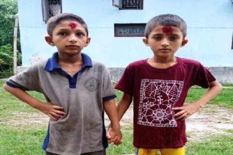 झापाको गौरादहबाट बेपत्ता दुई बालक १६ घण्टापछि मोरङको पथरीमा भेटिए