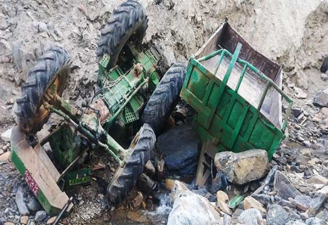 ट्रयाक्टर दुर्घटना