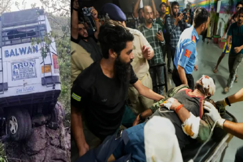 भारतको जम्मु काश्मिरको रियासीमा तीर्थयात्री चढेको बसमा आतंकवादी हमला : नौ जना तीर्थयात्रीको मृत्यु, ३३ जना घाइते