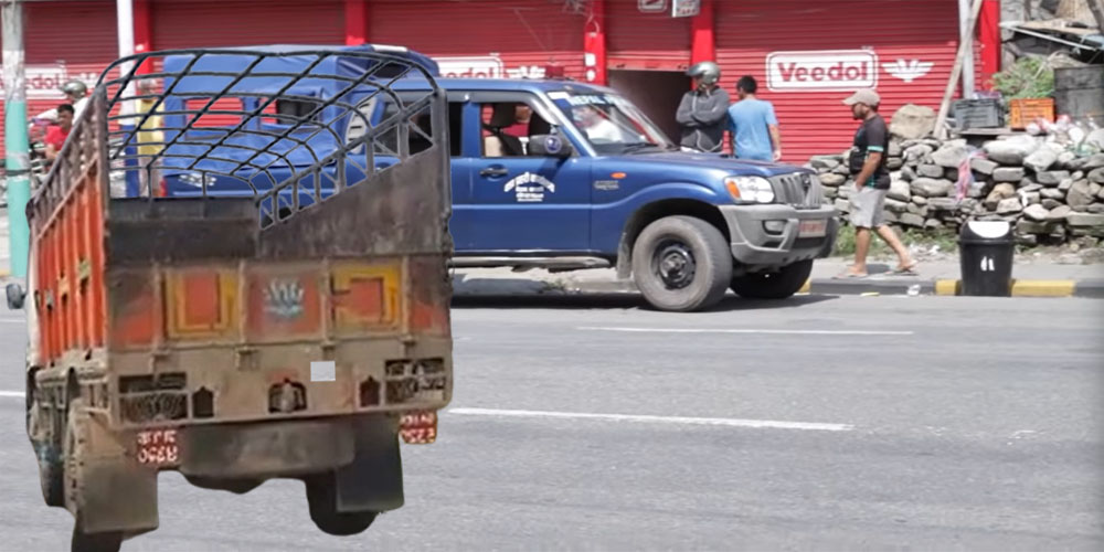 पोखरामा ट्रक दुर्घटना