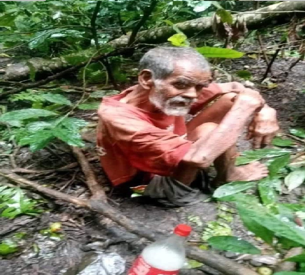 बेलबारी–चिसाङ साझेदारी वन क्षेत्रमा बेवारिशे ७० वर्षीय जामुनलाल झाँगड