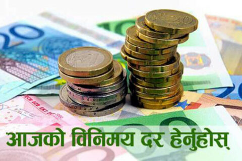 आज विदेशी मुद्राको विनिमय दर कति ?