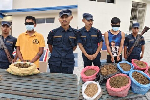 अबैध लागू औषध गाँजासहित पोखराबाट दुई जना युवा समातिए