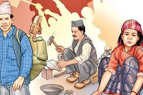 आरनमा काम गरिरहेका कामीलाई स्याङ्जामा घनले हानेर हत्या