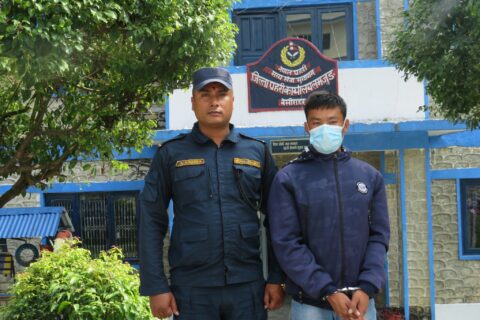 लमजुङमा बालिका वलात्कारको आरोप लागेर भागेका गुरुङ पोखराबाट पक्राउ