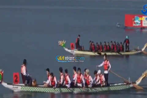 नेपाल- चीन मैत्रीपूर्ण ड्रागन डुंगा दौड प्रतियोगिता आजदेखि पोखरामा शुरु