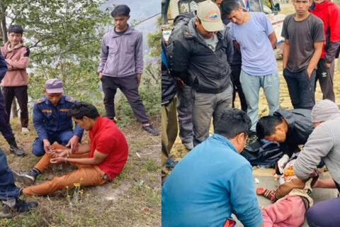 आफ्नै पांच वर्षीया छोरीलाई खुकुरी हानेर भागेका बाबु सोलुखुम्बुमा समातिए