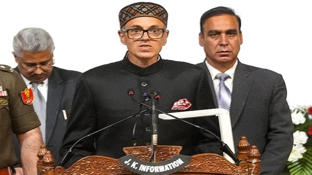 जम्मू कश्मीरका मुख्यमन्त्री उमर अब्दुल्लाह