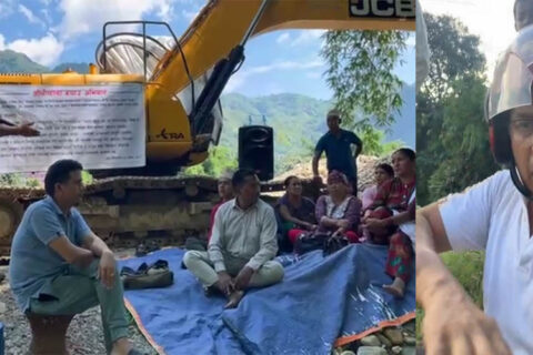 स्याङ्जामा वडाध्यक्षद्वारा आँधिखोला बचाउ अभियानका दुई अभियन्ता कुटिए