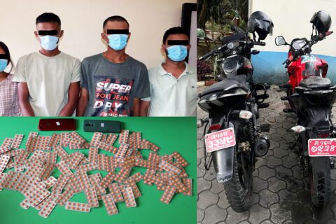 पोखरा सृजनाचोकबाट एक युवतीसहित चार युवा पक्राउ : अबैध लागू औषध बरामद
