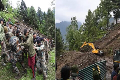 भारतको सिक्किममा सैनिक क्याम्पमा पहिरो : तीन भारतीय सैनिकको मृत्यु, नौ जना बेपत्ता
