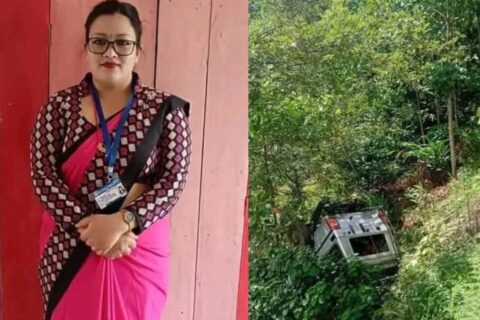 ताप्लेजुङमा बोलेरो जिप दुर्घटना : शिक्षिकाको मृत्यु, चालक घाइते