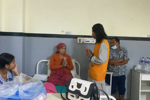 दुई हप्ताकी सुत्केरी र नवजात शिशुको मुटुको समस्या कायमै : उपचार खर्च अभावमा मणिपालले नागरिकता धितो राखेर  डिस्चार्ज