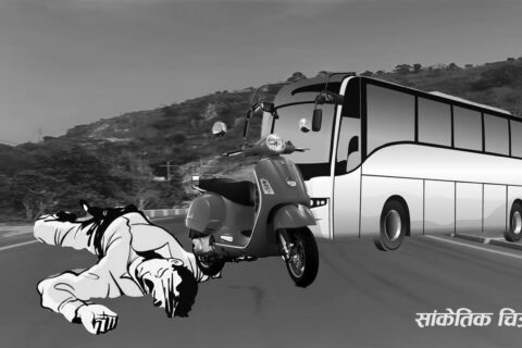 तनहुँमा भएका दुई दुर्घटनामा दुई जनाको मृत्यु ,  दुई घाइते