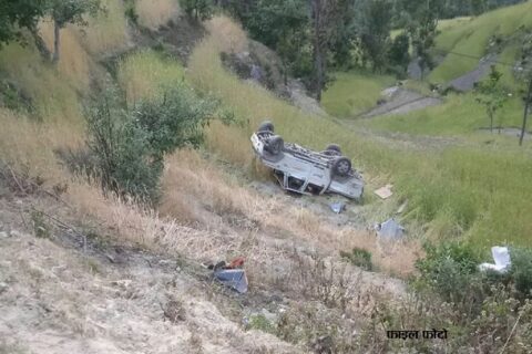 बैतडीमा गएराती जिप दुर्घटना : एक जनाको मृत्यु, चार जना घाइते