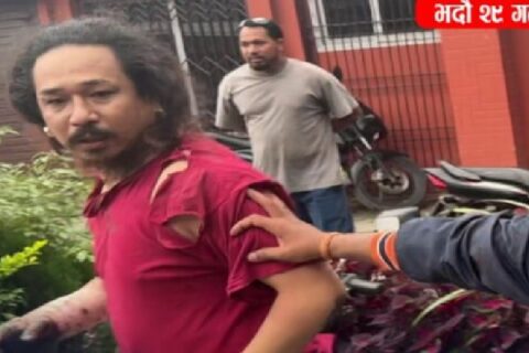 सुदन गुरुङको पत्रकार सम्मेलनमा हुलहुज्जत गर्ने एमाले कार्यकर्ता प्रेम लामा पक्राउ