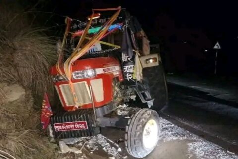 रुकुम पश्चिममा ट्रयाक्टर दुर्घटना :  चालकको मृत्यु