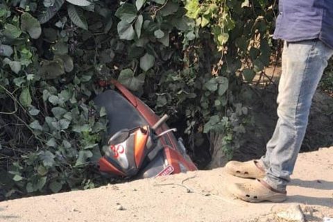 बिराटनगरमा साइकलसंग स्कुटर ठोक्कियो : श्रीमतीको मृत्यु ,  श्रीमान घाइते