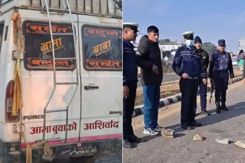 सुर्खेतमा फोर्स गाडीले ठक्कर दिंदा पैदलयात्रीको मृत्यु : चालक भागे, गाडी धनी पक्राउ