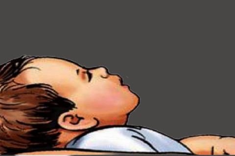 गुल्मीमा तीनमहिने छोरालाई भुइँमा पछारेर हत्या