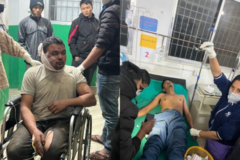 संखुवासभामा जिप दुर्घटनाः दुई जनाको मृत्यु, तीन घाइते