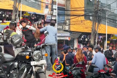 पोखराको चिप्लेढुङ्गामा महिलामाथि अभद्र व्यवहार गर्दै कुटपिट गरेको आरोपमा युवा पक्राउ