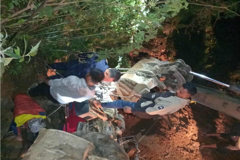 लमजुङमा मिदिम हाइड्रोपावरको ट्याक्टर दुर्घटना : चालकको मृत्यु, दुई मजदुर घाइते