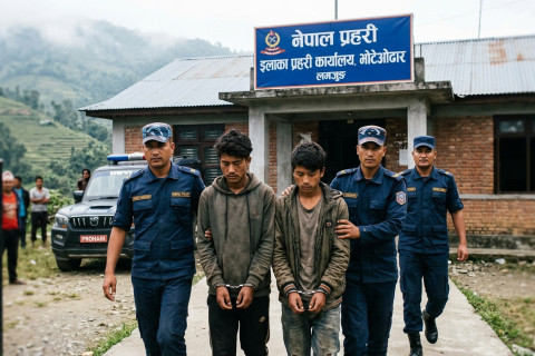 होटलका संचालकसहित दुई जना लागू औषध कारोबारी लमजुङमा पक्राउ