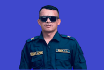 काठमाण्डौमा गएराती ट्रकले मोटरसाइकललाई ठक्कर दिंदा ट्राफिक प्रहरी निरिक्षक लामा घाइते