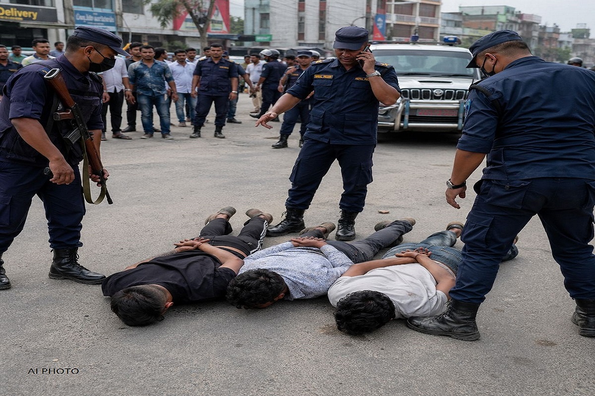 नेपालगन्जमा चल्याे गाेली : ब्राउनसुगरसहित तीन जना पक्राउ